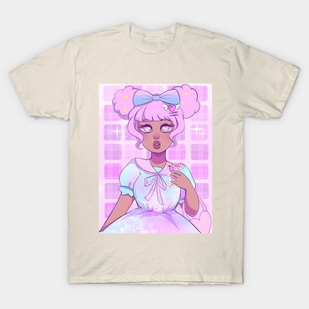 Galaxy Kei print T-Shirt by milkoe